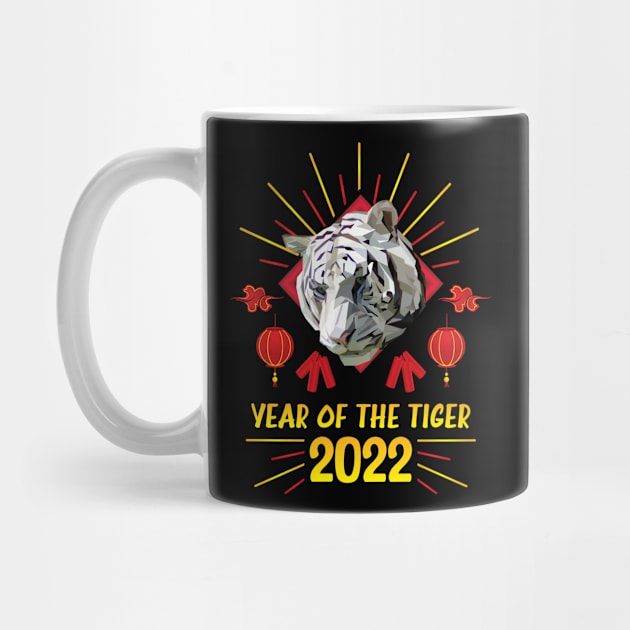 Good Luck Zodiac Happy Chinese New Year of the Tiger 2022 by jodotodesign